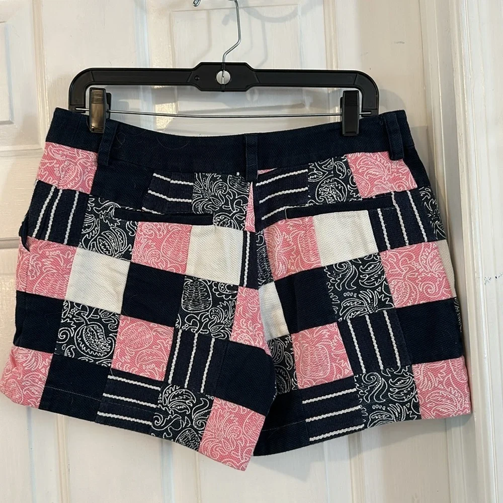 Women’s Vineyard Vines by Shep & Ian Plaid Cotton & Spandex Shorts Size 6